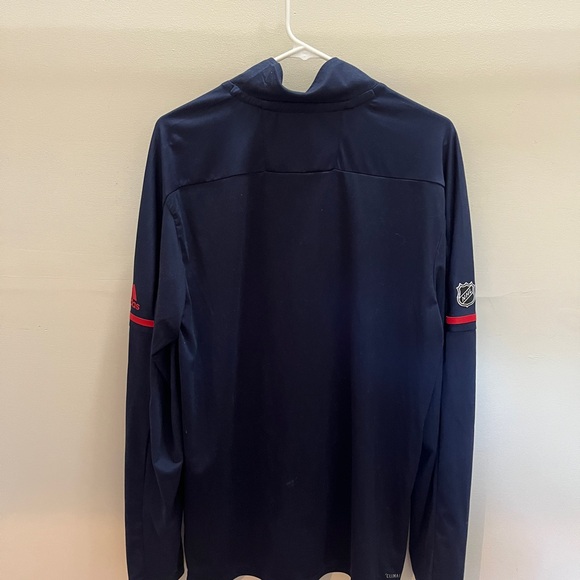 Adidas Navy Blue New York Rangers Pullover - Picture 5 of 5